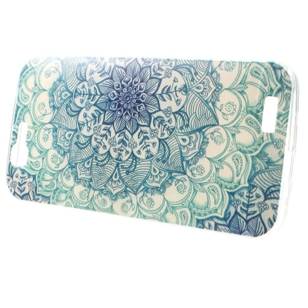 Westergaard Huawei Ascend G7 Kuori - Mandala Tyylinen Kuvio Blue