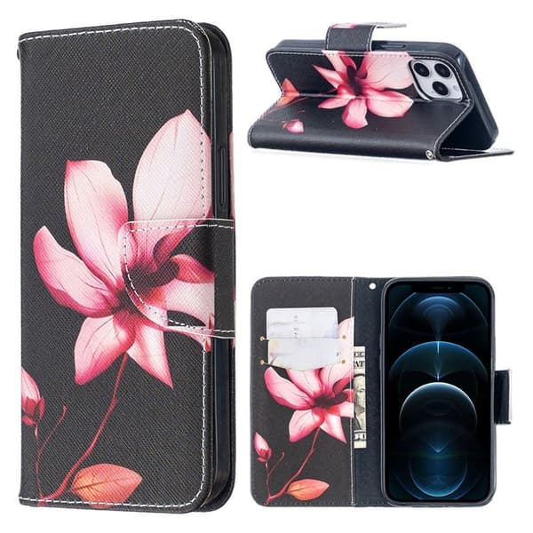 Wonderland iPhone 12 Pro / iPhone 12 fodral -Rosa Rosa