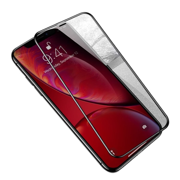 MOCOLO iPhone Xr ultraklar 3D skærmbeskytter i hærdet glas Transparent