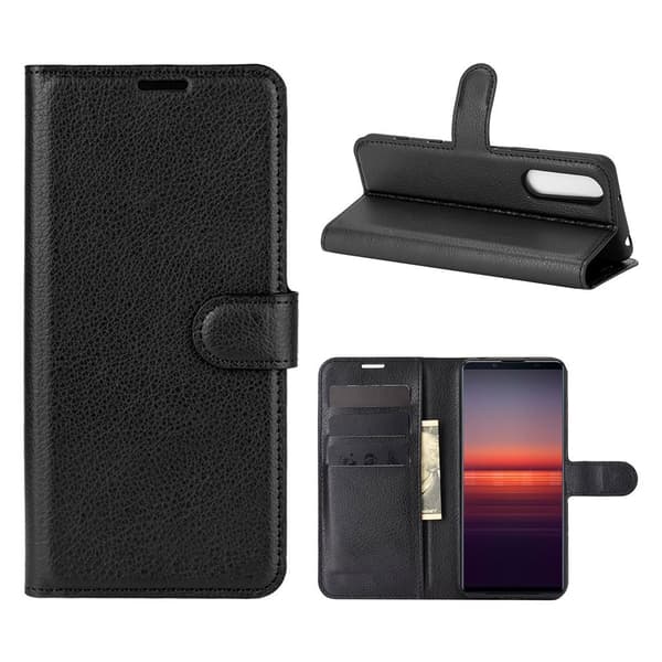 Classic Sony Xperia 5 II Flippetui - Svart Black