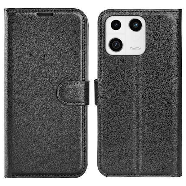Klassisk Xiaomi 13 Flip Etui - Sort Black