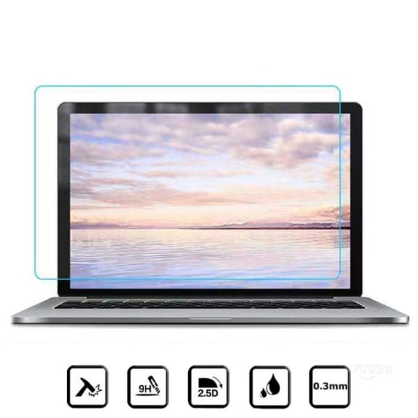 MacBook Pro 14 M1 / M1 Max (A2442, 2021) / M2 / M2 Max (A2779, 2023) skærmbeskytter af hærdet glas Transparent
