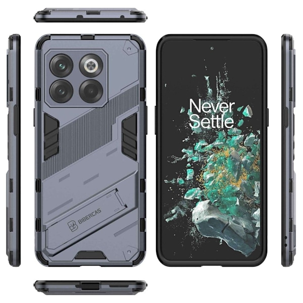 Stødsikker Hybrid Cover med A Moderne Touch til OnePlus Ace Pro / 10t - Mørkeblå Blue