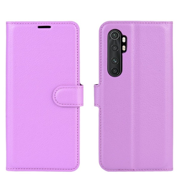 Classic Xiaomi Mi Note 10 Lite Etui - Lilla Purple
