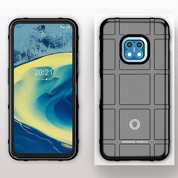 Rugged Shield Nokia XR20 skal - Grön Grön