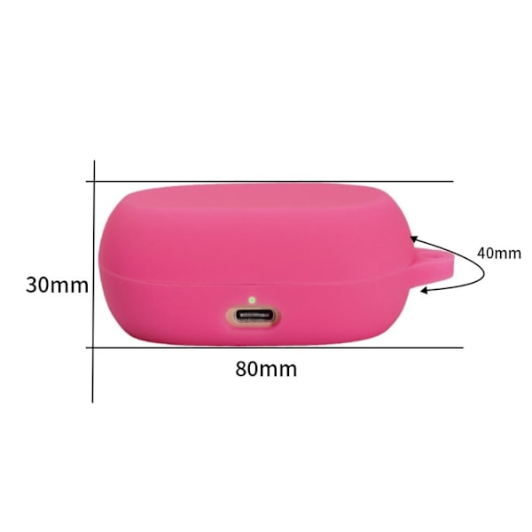 Jabra Elite 7 / 7 Pro laddningsfodral i silikon - Svart Svart