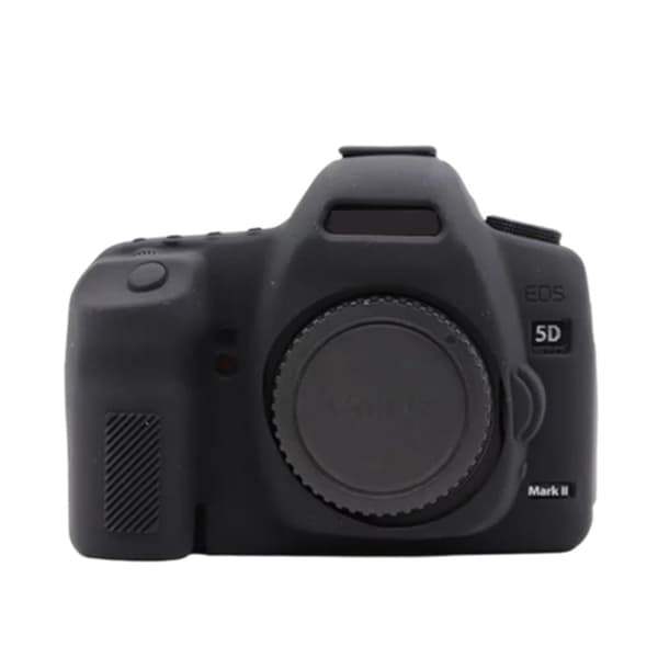 Canon EOS 5D Mark II silikonöverdrag - Svart Svart
