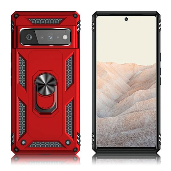 Bofink Combat Google Pixel 6 Pro skal - Röd Röd