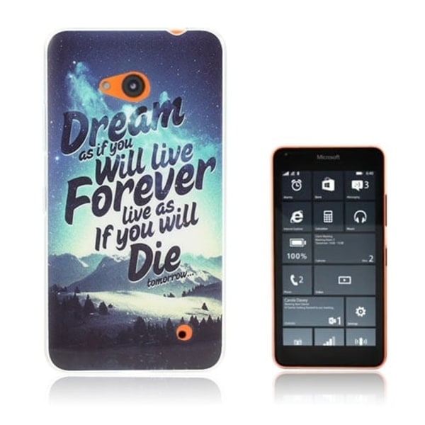 Westergaard Microsoft Lumia 640 Skal - Djupgående Citat multifärg