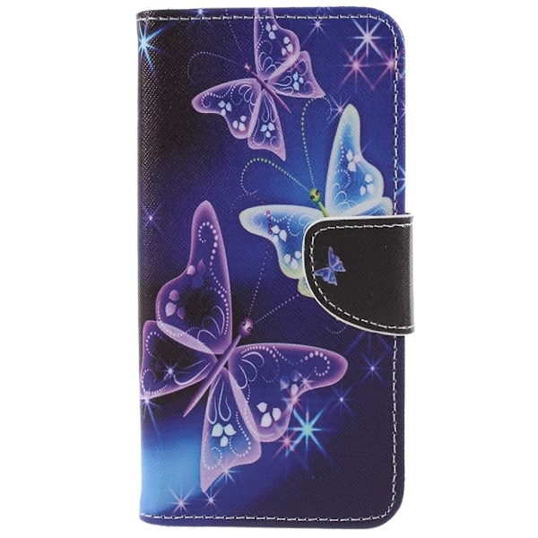 Butterfly läder Samsung Galaxy S9 Plus fodral - Flerfärgad multifärg