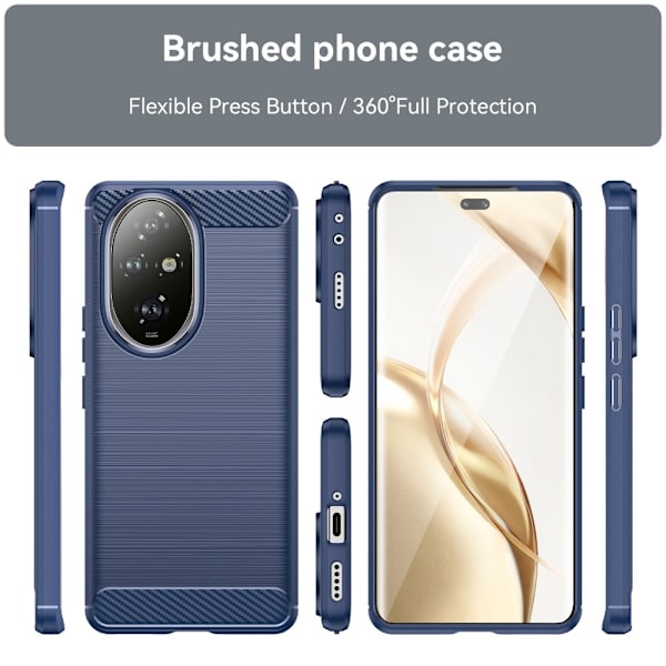 Carbon Flex Honor 200 Pro cover - Blå Blue