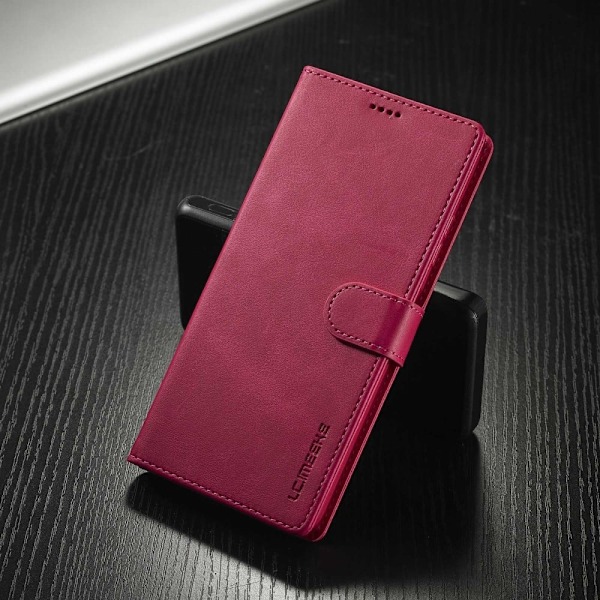 LC.IMEEKE Samsung Galaxy A03 flip case - Punainen Red