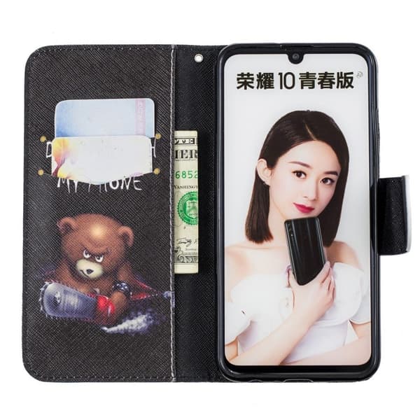 Wonderland Huawei P Smart 2019 kotelot - Karhu ja Sen Varoitukset Multicolor