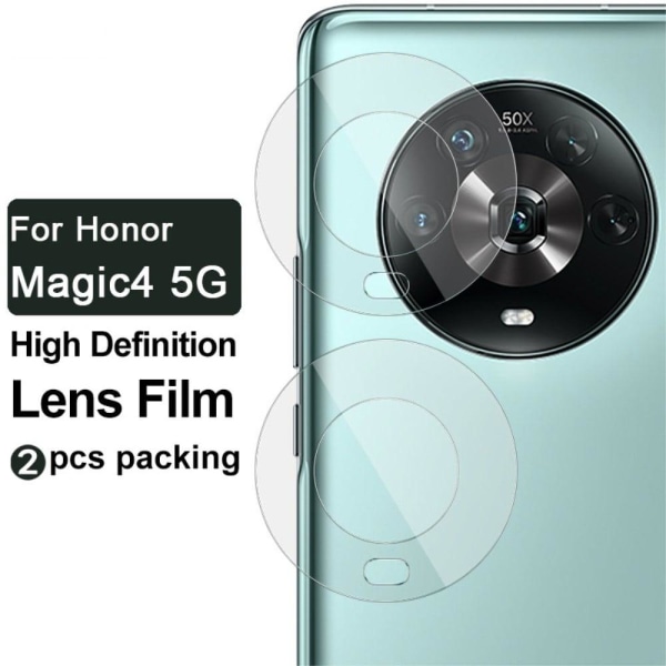 IMAK Honor Magic4 Pro tempered glass camera lens protector Transparent