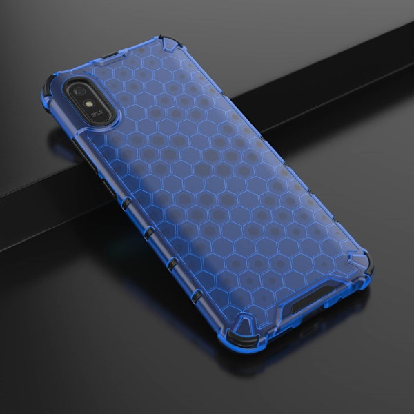 Bofink Honeycomb Xiaomi Redmi 9A skal - Blå Blå