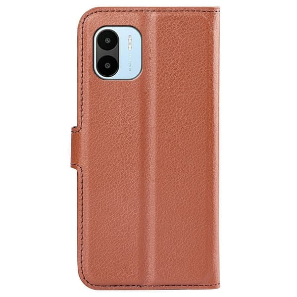 Klassisk Xiaomi Redmi A1 Flip Etui - Brun Brown