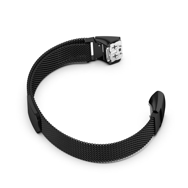 Samsung Galaxy Fit milanese rustfrit stål Urrem - Sort Black