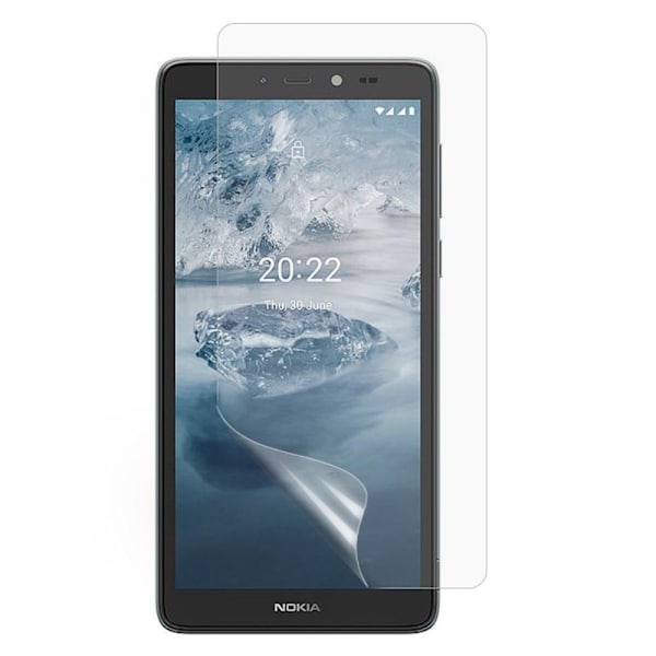 Erittäin kirkas Nokia C2 2nd Edition näytönsuojus Transparent