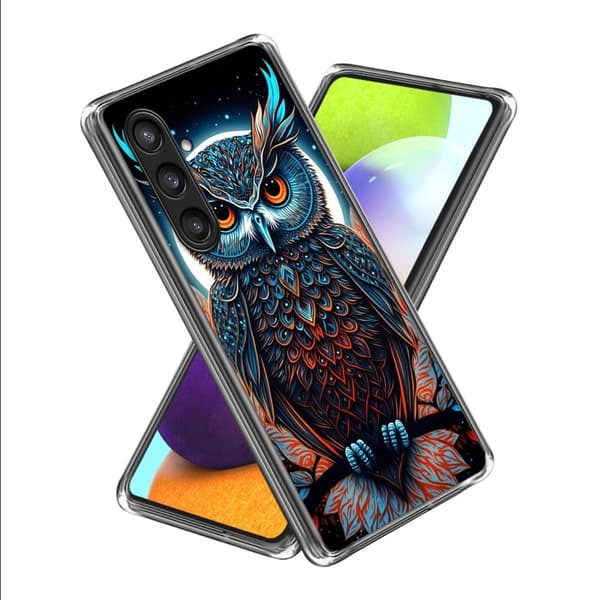 Vibe Samsung Galaxy S25 Plus -kansi - Pöllö Multicolor