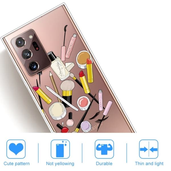 Deco Samsung Galaxy Note 20 Ultra skal - Smink multifärg