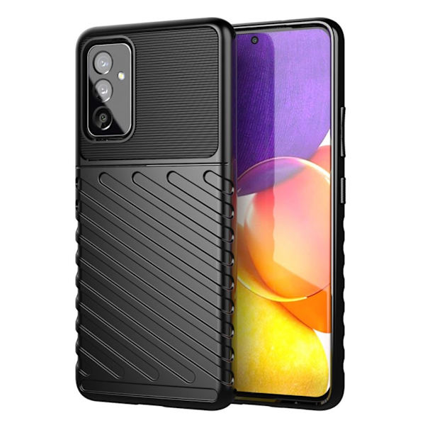 Thunder Samsung Galaxy A82 5G deksel - Svart Black