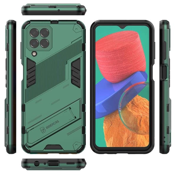 Stødsikkert hybridcover til Samsung Galaxy M33 5G - Grøn Green