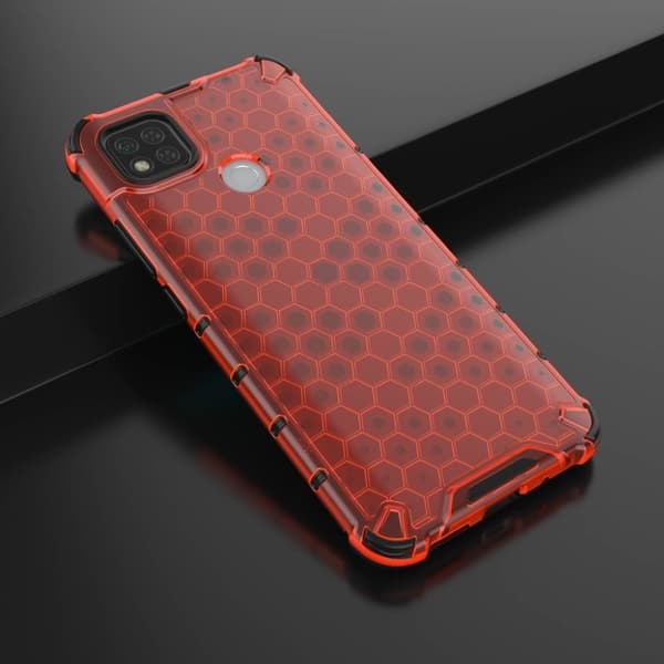 Bofink Honeycomb Xiaomi Redmi 9C deksel - Rød Red