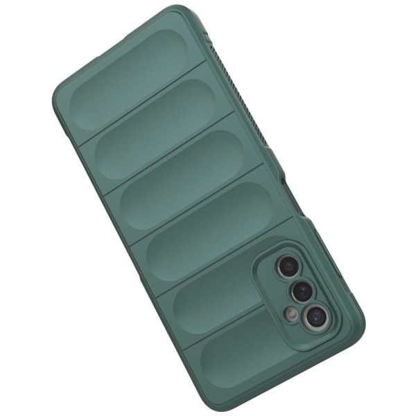 Mjukt greppformat Samsung Galaxy M52 5G skal - Grön Grön