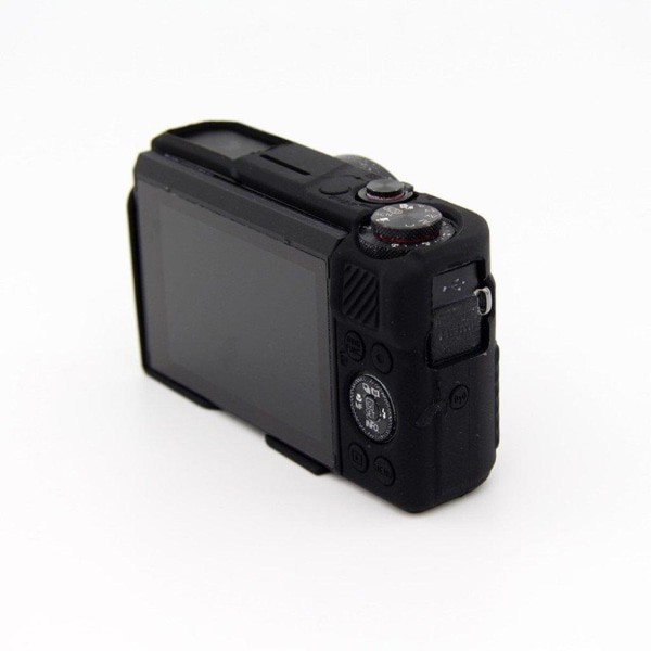 Canon G7X Mark II kameraskal silikon material mjuk flexibel skyd Svart