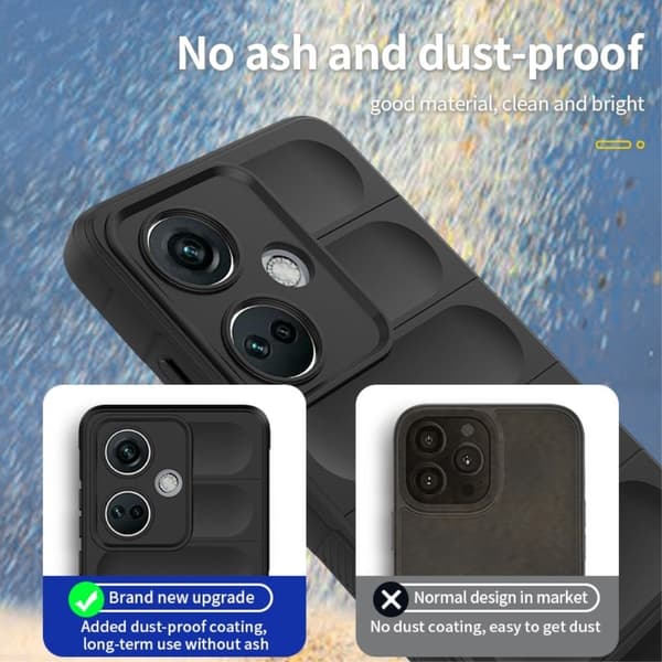 Mjukt greppformat OnePlus Nord CE 3 skal - Röd Röd