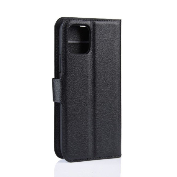 Klassisk iPhone 11 Pro flip etui - Sort Black