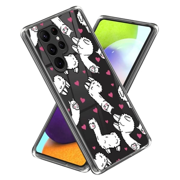 Deco Samsung Galaxy S24 cover - Alpakaer White