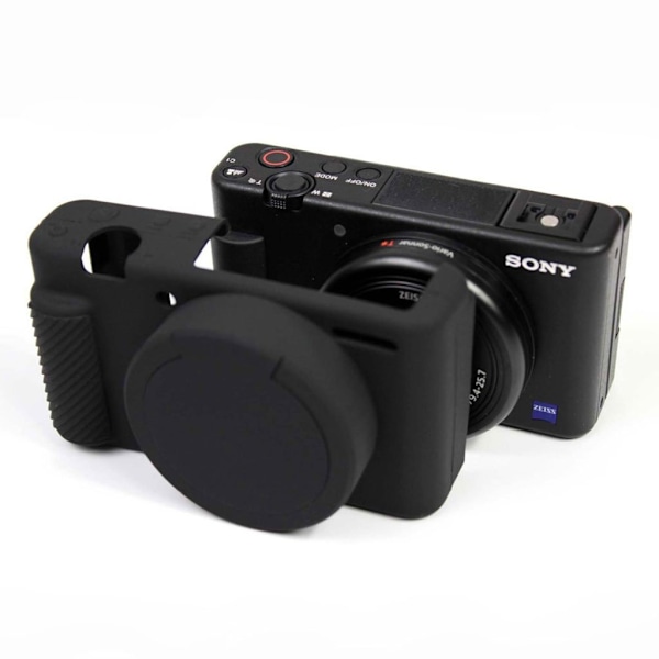 Sony ZV-1 holdbar silikone etui - sort Black