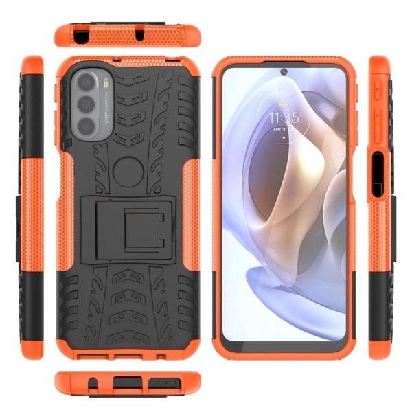 Offroad Motorola Moto G31 / Motorola Moto G41 skal - Orange Orange