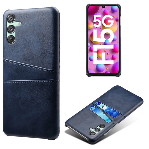 Dual Card Samsung Galaxy M15 deksel - Blå Blue