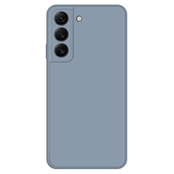 Viistetty pudotuksenesto kumipäällysteinen suojus Samsung Galaxy S22 Plus - Harmaa Sininen Blue