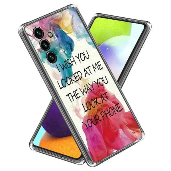 Deco Samsung Galaxy M14 Suojakotelo - Looked At Me Multicolor