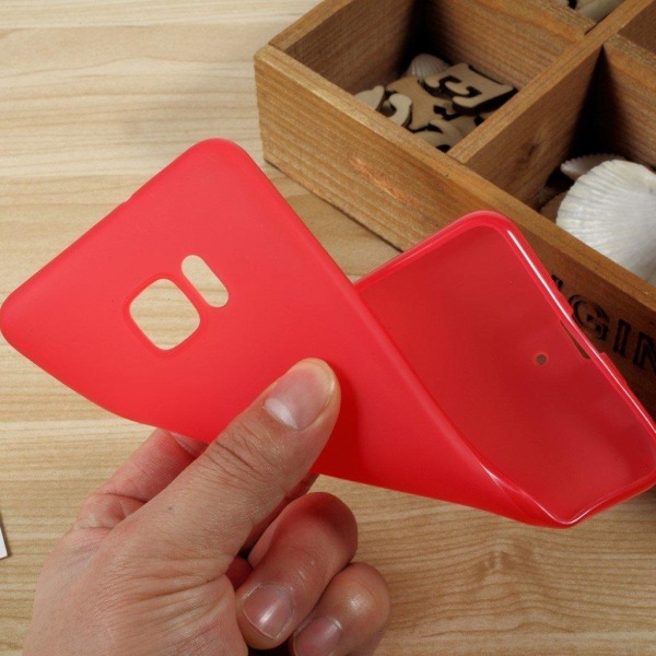 HTC U Ultra stilrent og holdbart silikonecover - Rød Red