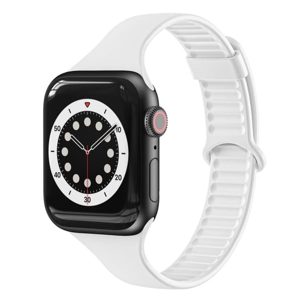 Apple Watch (45 mm) TPU-klockarmband - Vit Vit
