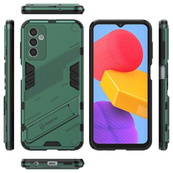 Shockproof Hybrid Suojakuori With A Modern Touch For Samsung Galaxy M13 4g - Vihreä Green