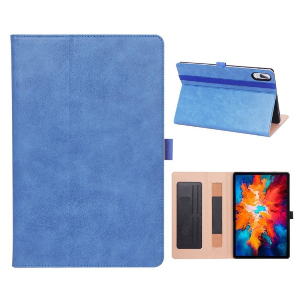 Lenovo Tab P11 Pro simple leather case - Blue Blue