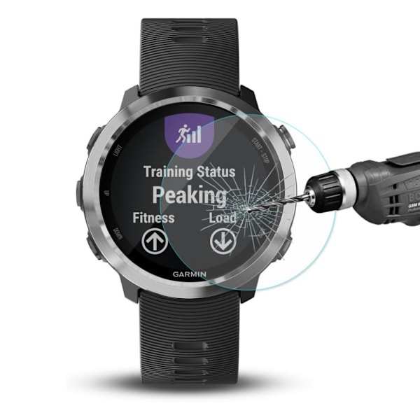 HAT PRINCE Garmin Forerunner 645 skärmskydd härdat glas explosionssäker smörjfri Transparent