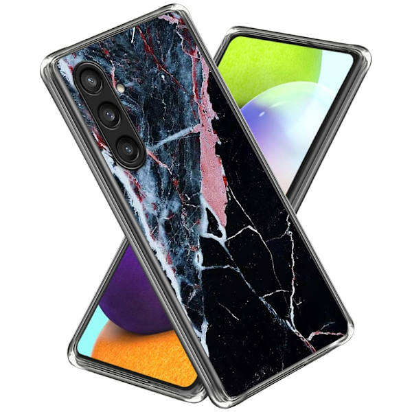 Vibe Samsung Galaxy S24 FE cover - Sort Marmor Black