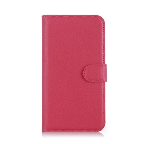 Mankell Lychee Läderfodral för Huawei Y3 Y360 - Varm Rosa Rosa