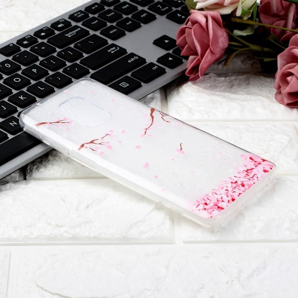 Deco Xiaomi Redmi Note 9 Pro Max / Xiaomi Redmi Note 9 Pro / Xiaomi Redmi Note 9S skal - Fallande Kronblad Rosa