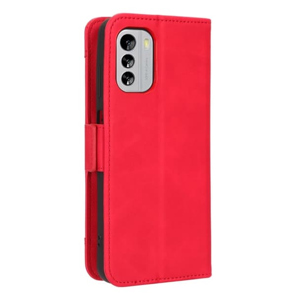 Moderni Nahkalaukku For Nokia G60 - Punainen Red