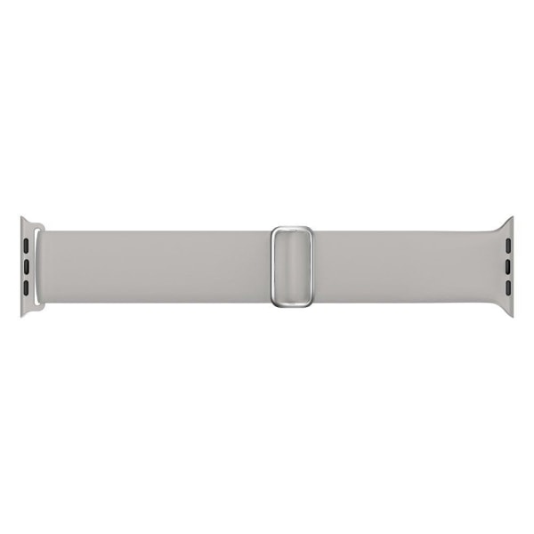 Apple Watch (45 mm) elegant silikone-urrem - Grå Silver grey