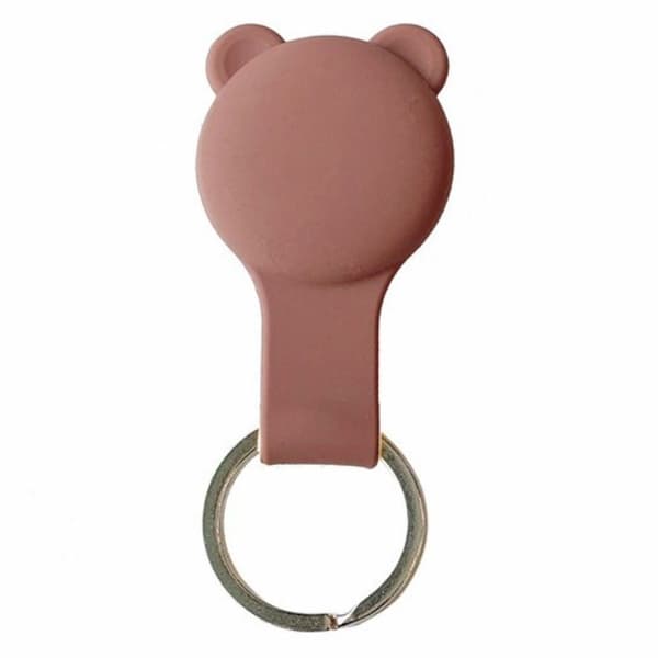 AirTags söta kattöronskydd - Mörkrosa / Mörkrosa Rosa