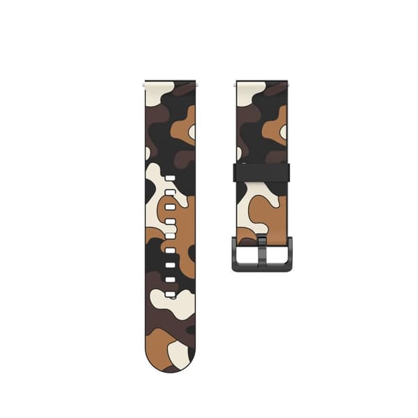 22mm Universal stealthy camouflage stil urrem - Camouflage Brun Brown