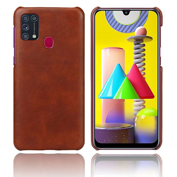 Prestige kuoret - Samsung Galaxy M31 - Ruskea Brown